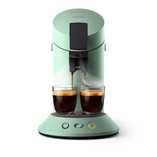 Senseo Original Plus Machine à café à dosettes Vert Désert CSA210/80 - Vuro Exclusive