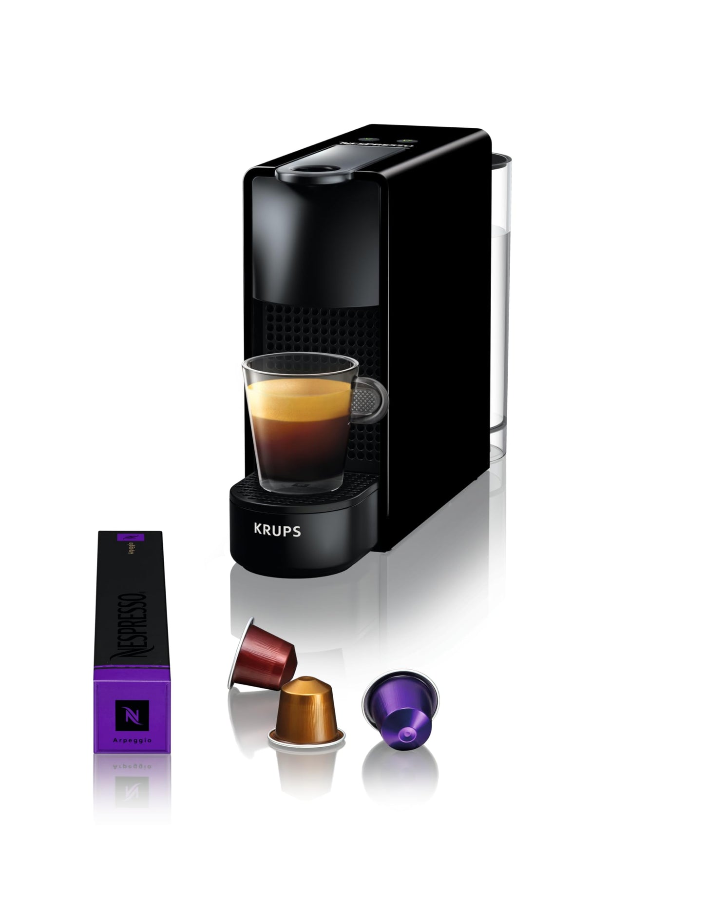 Machine à Café Essenza Mini Noir Cafetière à Capsules - Vuro Exclusive