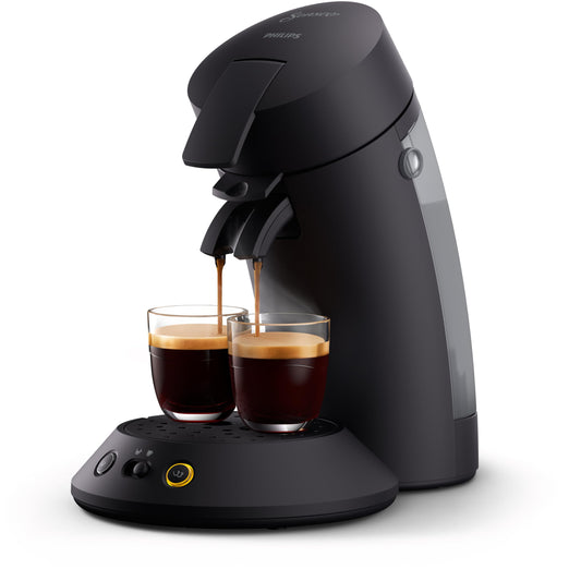 SENSEO Cafetière à dosette Original Plus Noir intense CSA210/61 - Vuro Exclusive