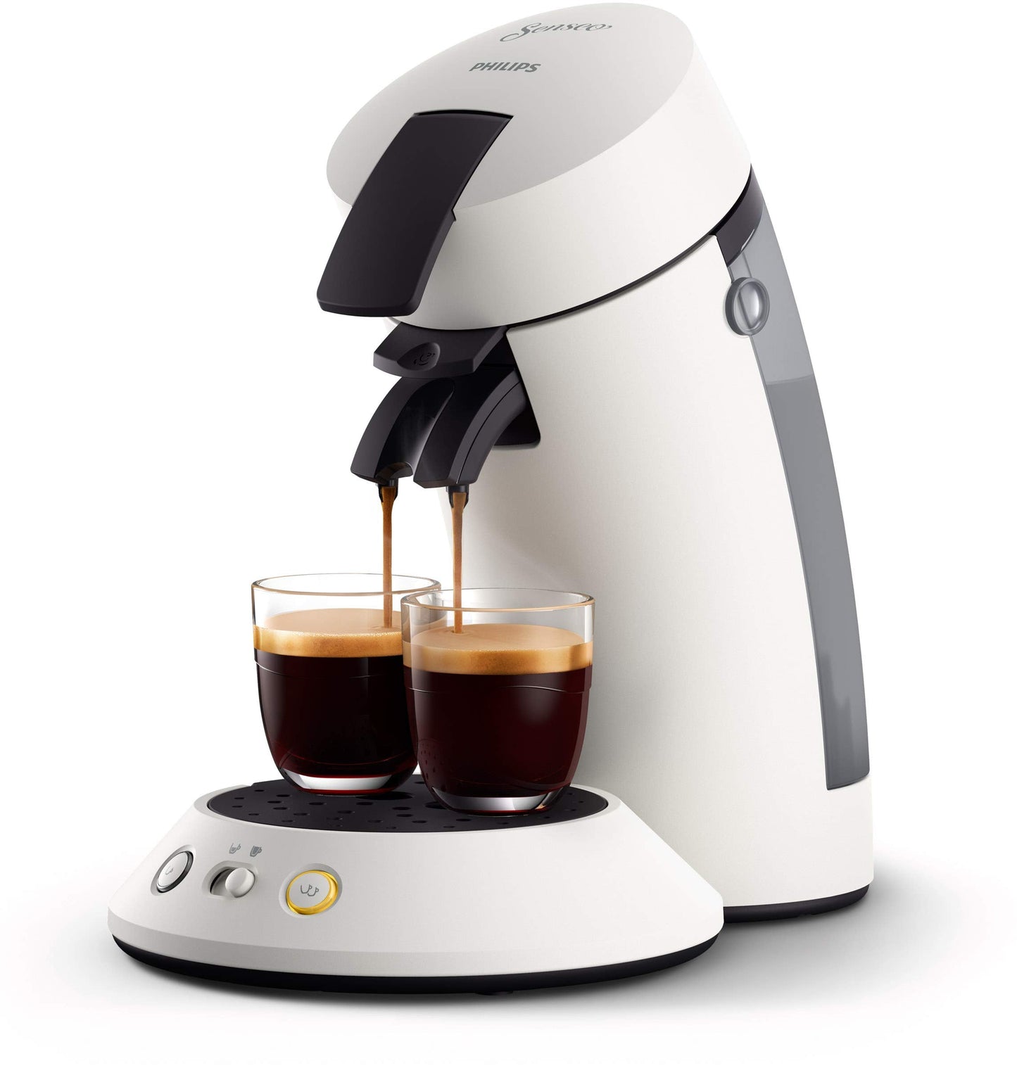 Senseo Original Plus Machine à Dosettes Blanche CSA210/11 - Vuro Exclusive